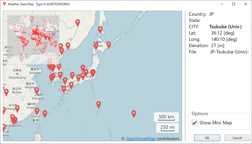 Weather Data Map Plugin 0.9.2