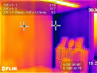 FLIR ONE で熱画像を撮る