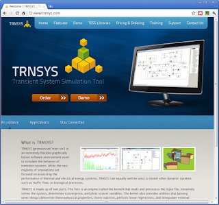 TRNSYSのHPがリニューアル